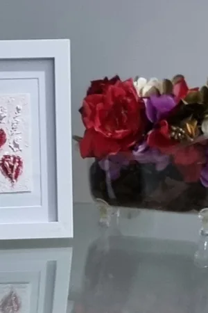 Corazones rojo pasión